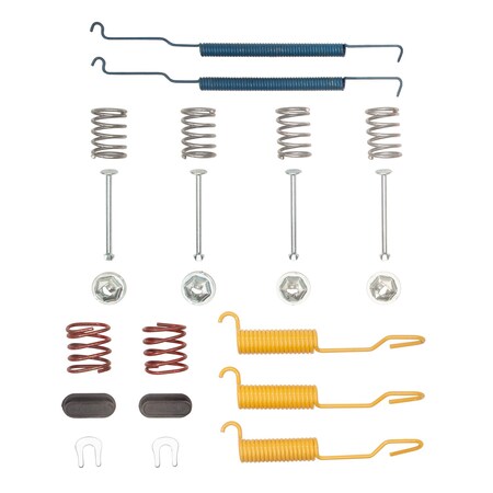 Dynamic Friction Co Drum Brake Hardware Kit, Rear 370-42001